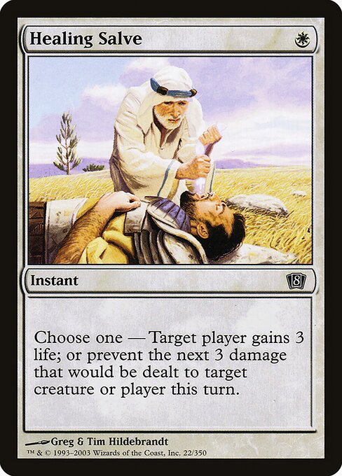 Healing Salve from Eighth Edition