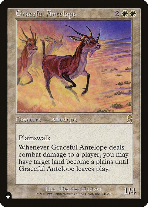 Graceful Antelope highlighted card art