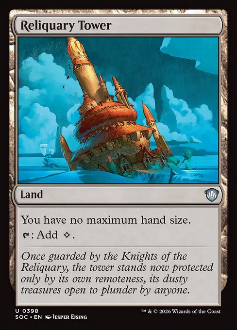 Reliquary Tower highlighted card art