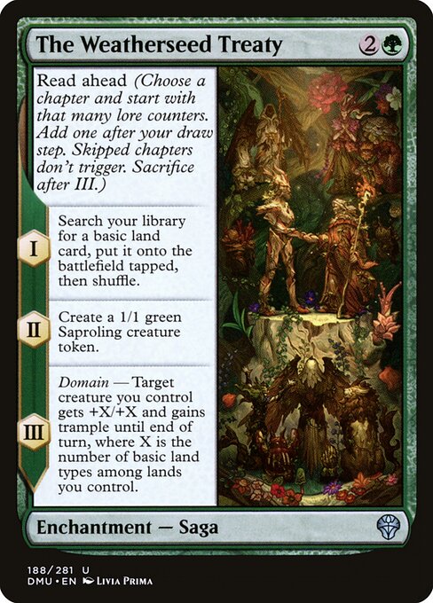 The Weatherseed Treaty highlighted card art