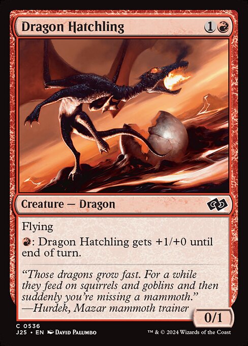 Dragon Hatchling highlighted card art