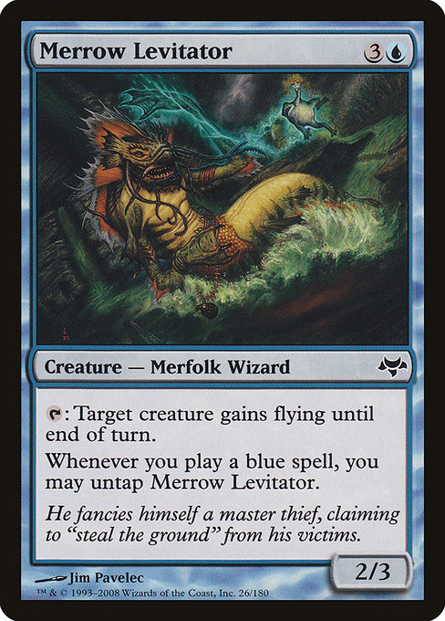 Merrow Levitator highlighted card art