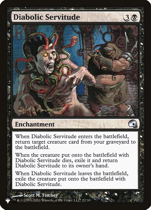 Diabolic Servitude highlighted card art