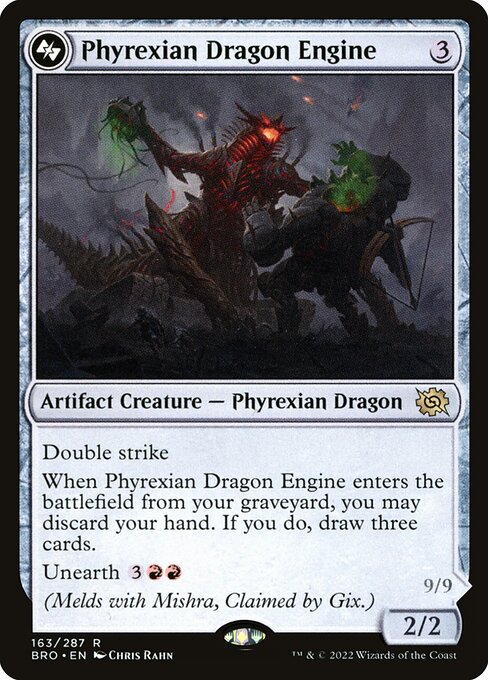 Phyrexian Dragon Engine from The Brothers' War