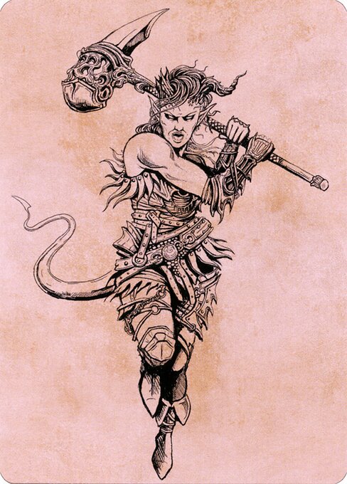 Karlach, Fury of Avernus // Karlach, Fury of Avernus from Battle for Baldur's Gate Art Series