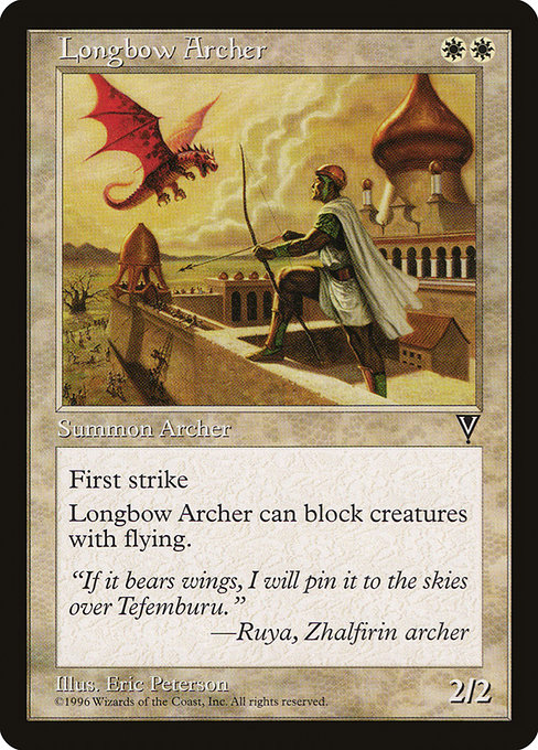 Longbow Archer from Visions