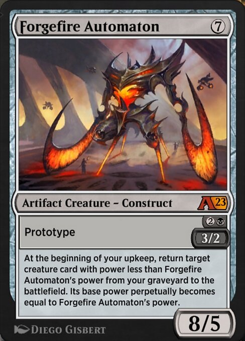 Forgefire Automaton highlighted card art