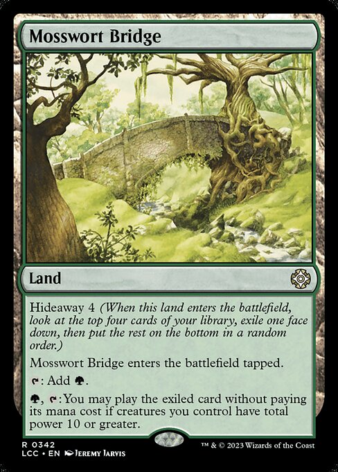 Mosswort Bridge from The Lost Caverns of Ixalan Commander