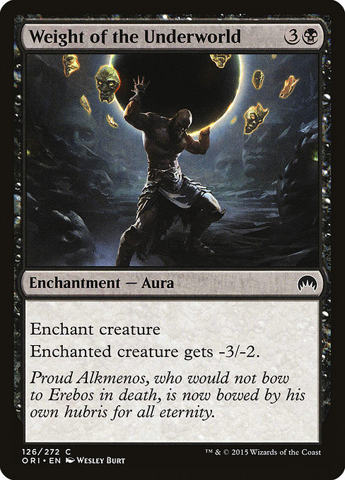 Weight of the Underworld from Magic Origins
