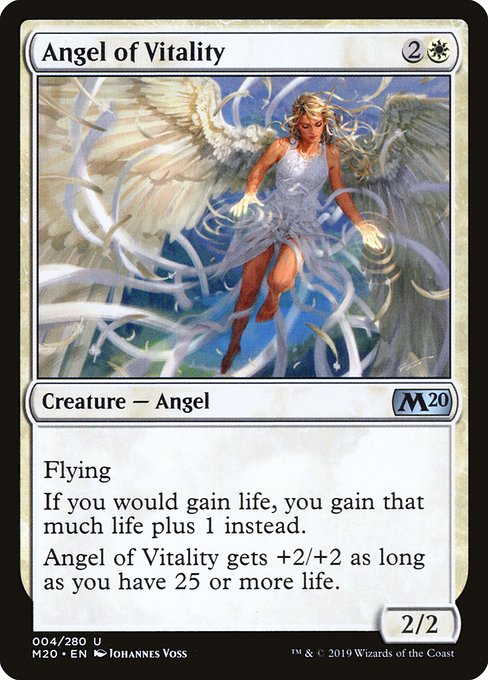 Angel of Vitality from Core Set 2020