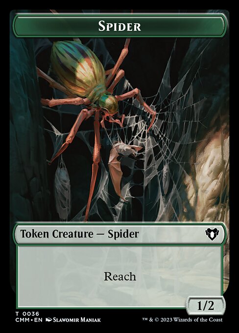 Spider from Commander Masters Tokens
