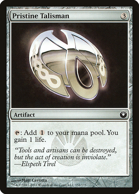 Pristine Talisman from New Phyrexia Promos