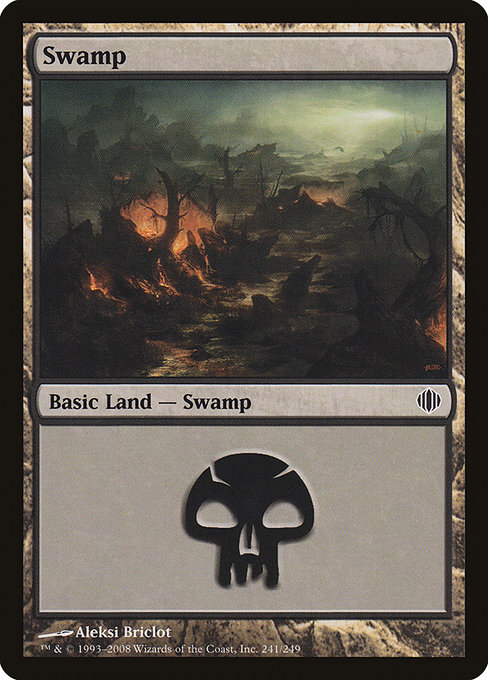 Swamp from Shards of Alara