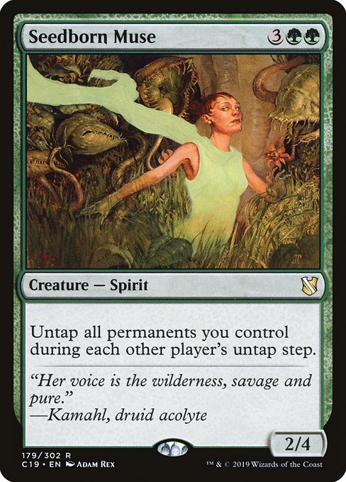 Seedborn Muse from Commander 2019
