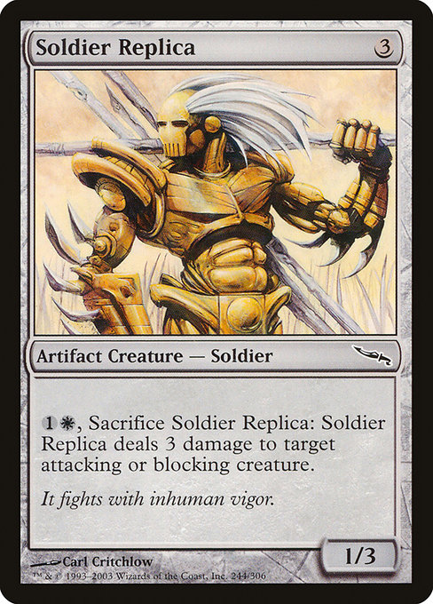 Soldier Replica highlighted card art