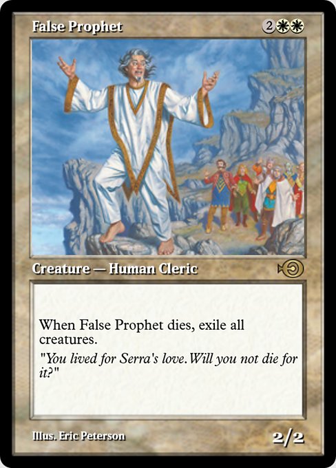 False Prophet from Magic Online Promos