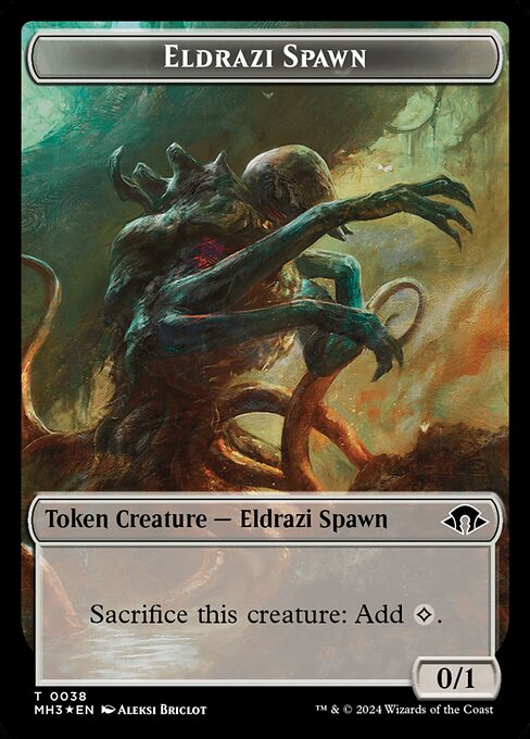 Eldrazi Spawn from Modern Horizons 3 Tokens