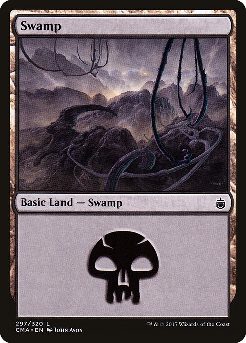 Swamp from Commander Anthology