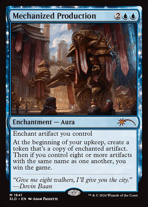 Mechanized Production highlighted card art