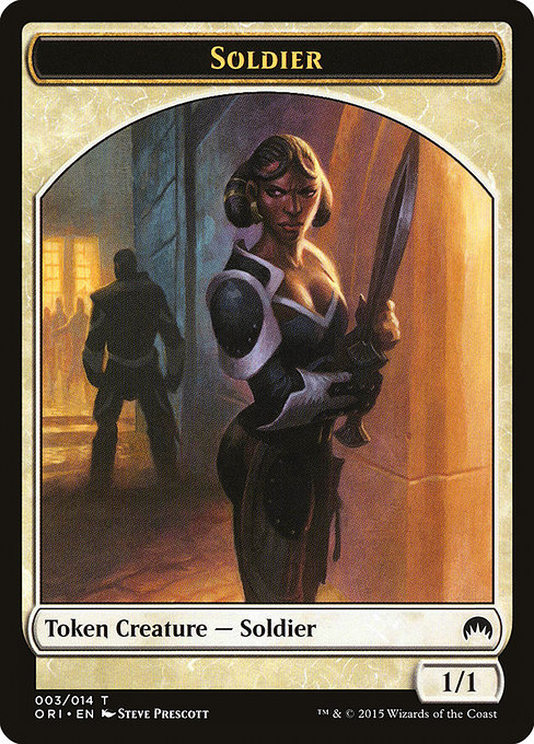 Soldier from Magic Origins Tokens