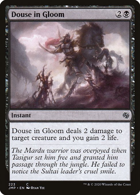 Douse in Gloom highlighted card art