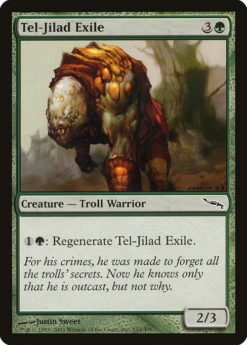 Tel-Jilad Exile highlighted card art