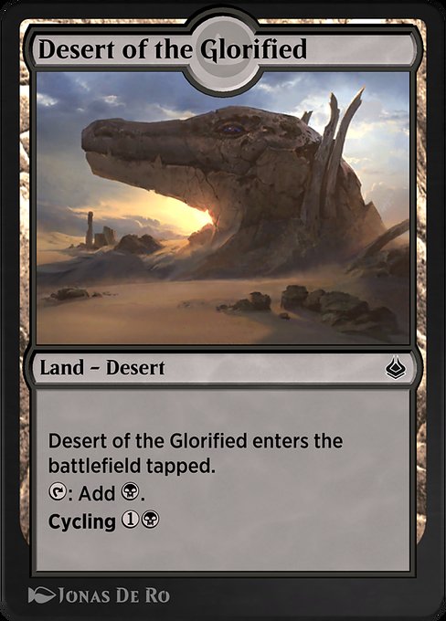 Desert of the Glorified from Amonkhet Remastered