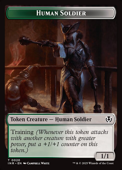 Human Soldier highlighted card art