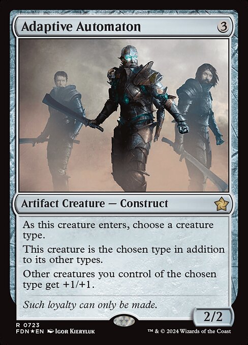 Adaptive Automaton highlighted card art