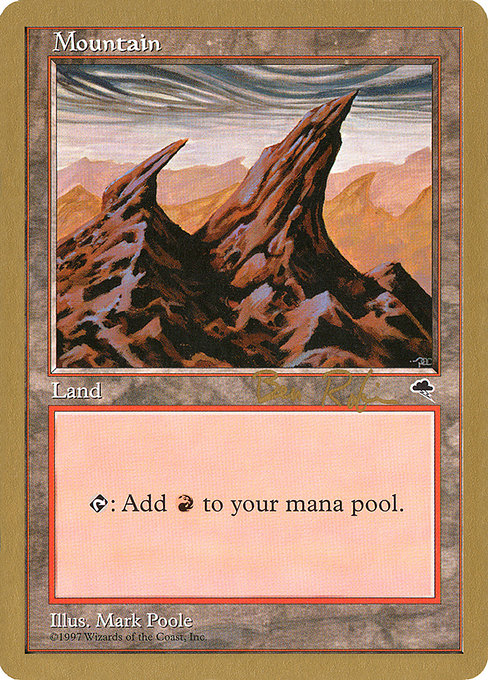 Mountain from World Championship Decks 1998