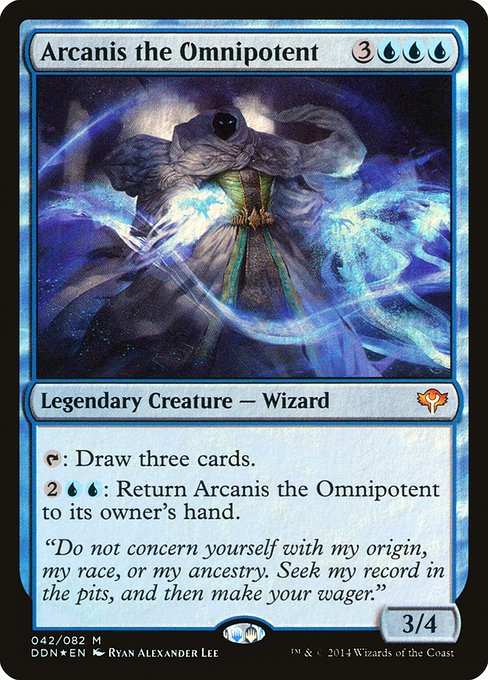 Arcanis the Omnipotent from Duel Decks: Speed vs. Cunning