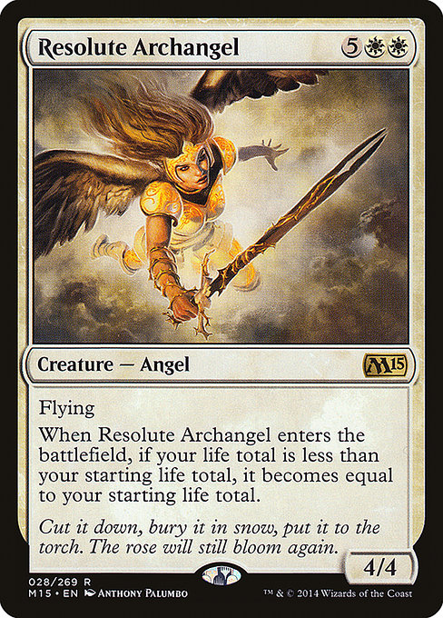 Resolute Archangel from Magic 2015