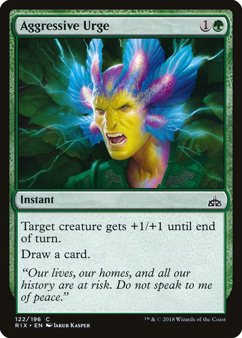 Aggressive Urge from Rivals of Ixalan
