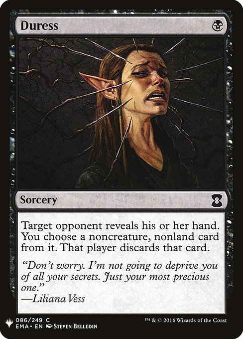 Duress from The List