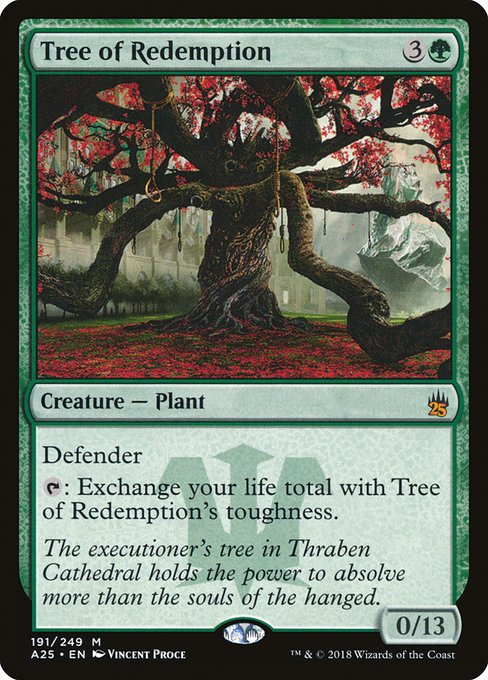 Tree of Redemption from Masters 25