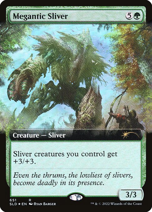 Megantic Sliver from Secret Lair Drop