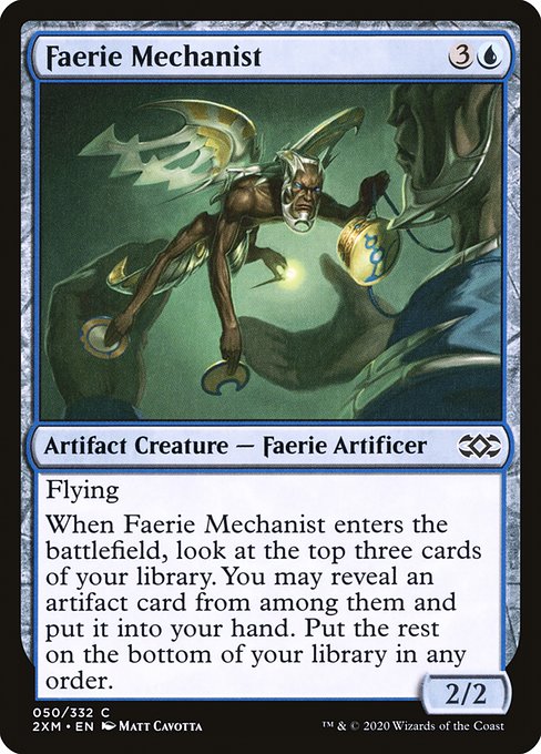 Faerie Mechanist highlighted card art