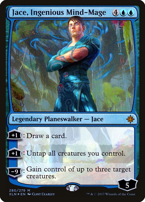 Jace, Ingenious Mind-Mage highlighted card art