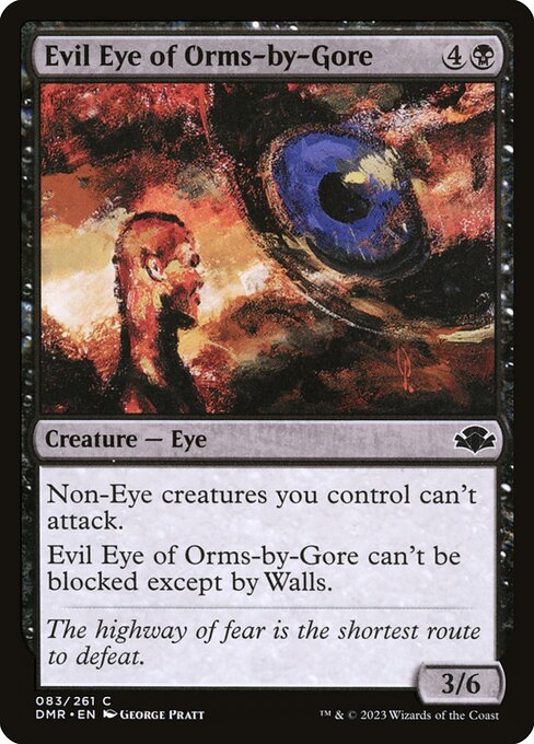 Evil Eye of Orms-by-Gore highlighted card art