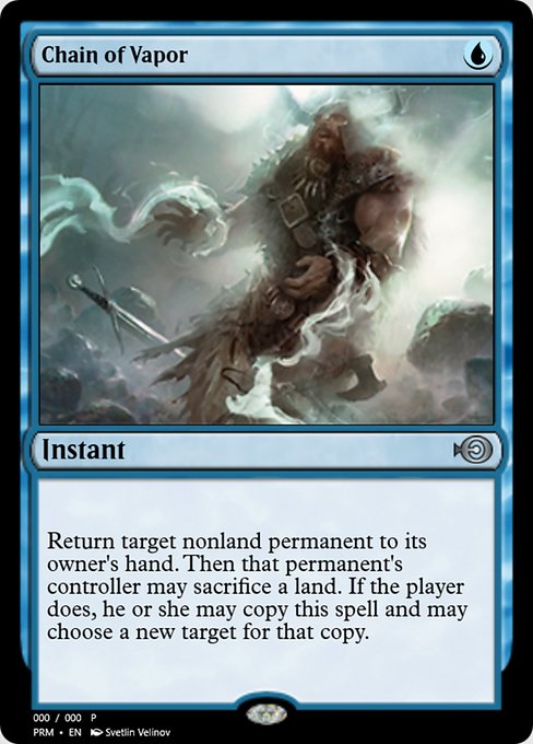 Chain of Vapor from Magic Online Promos
