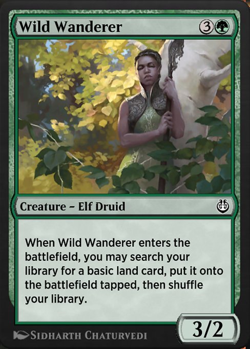 Wild Wanderer highlighted card art