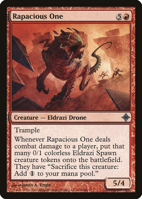 Rapacious One from Rise of the Eldrazi