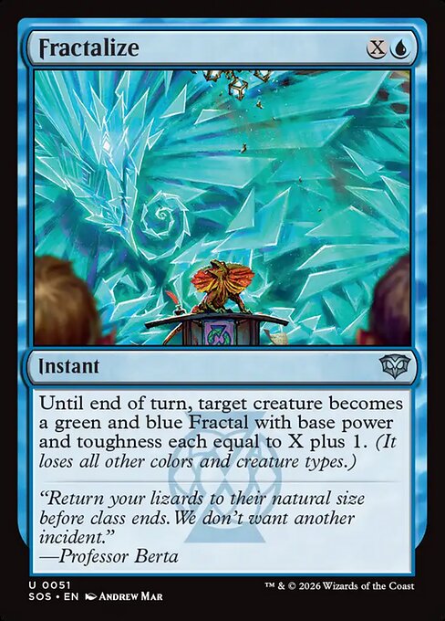 Fractalize from Secrets of Strixhaven