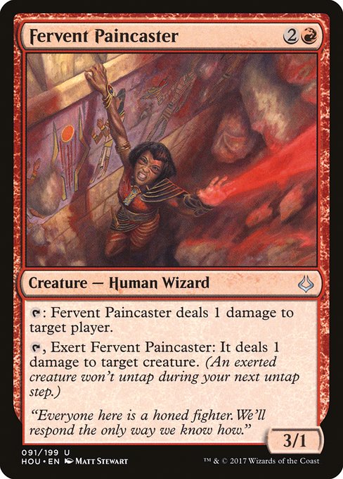 Fervent Paincaster from Hour of Devastation