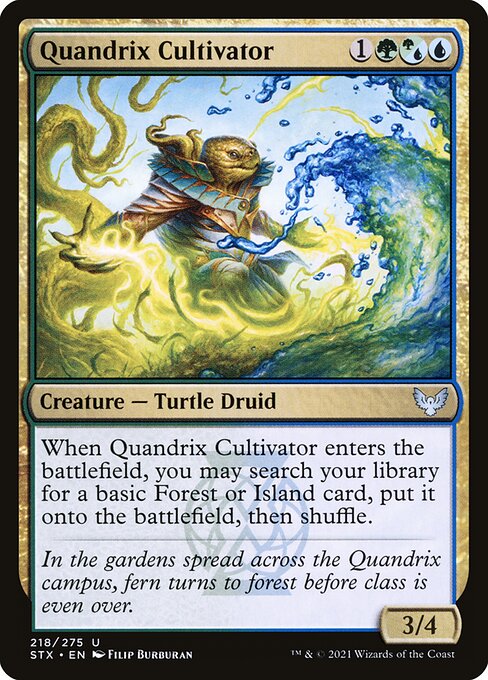 Quandrix Cultivator highlighted card art