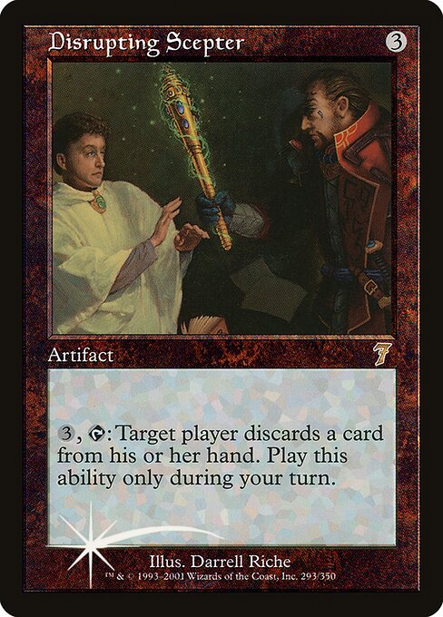 Disrupting Scepter from Seventh Edition