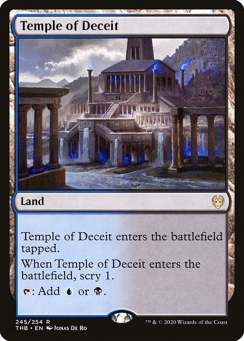 Temple of Deceit from Theros Beyond Death