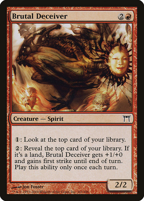 Brutal Deceiver highlighted card art