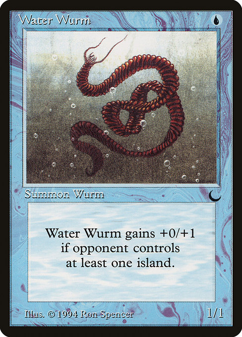 Water Wurm highlighted card art