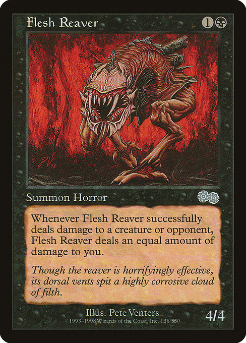 Flesh Reaver from Urza's Saga